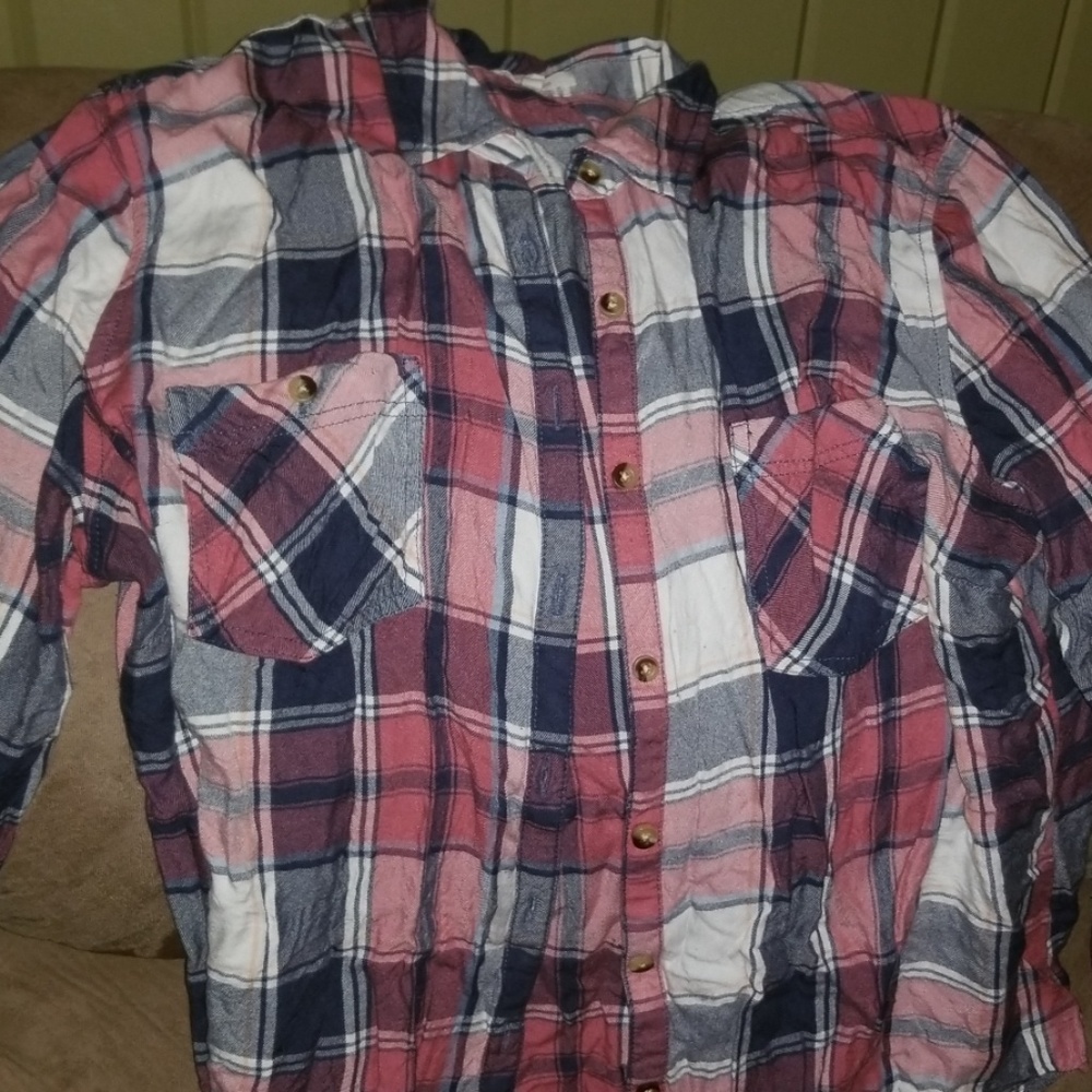 Long sleeve flannel